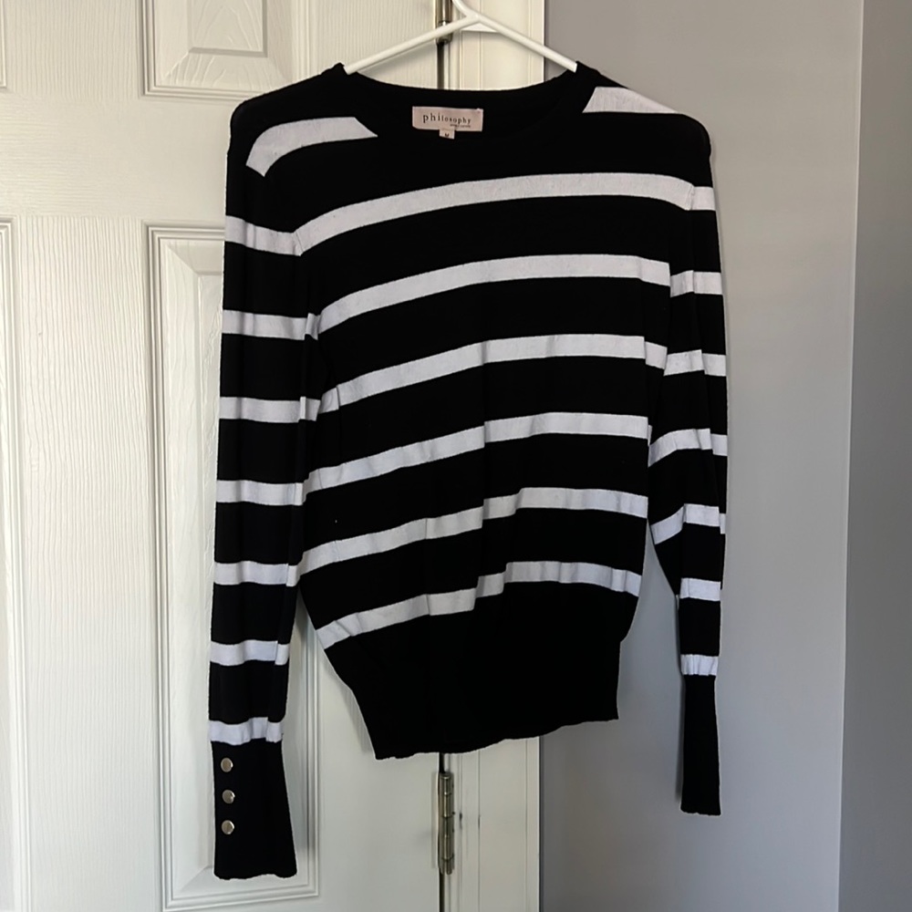 Philosophy Nordstrom striped long sleeve